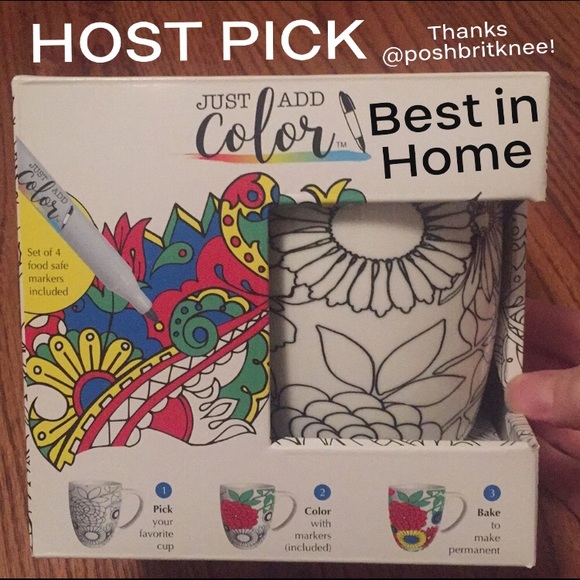 Other - 💕🆕Color Your Own Mug!